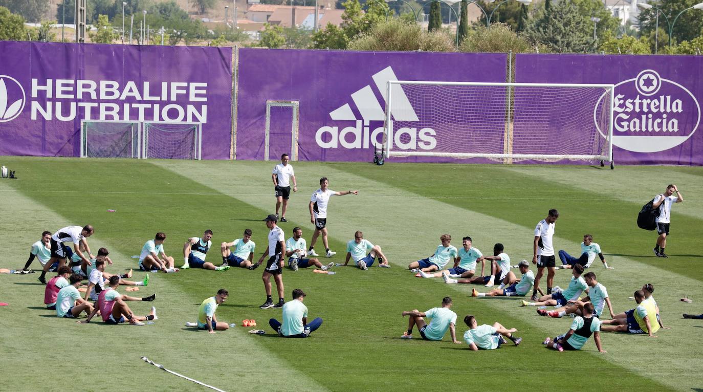 Fotos: Entrenamiento del Real Valladolid