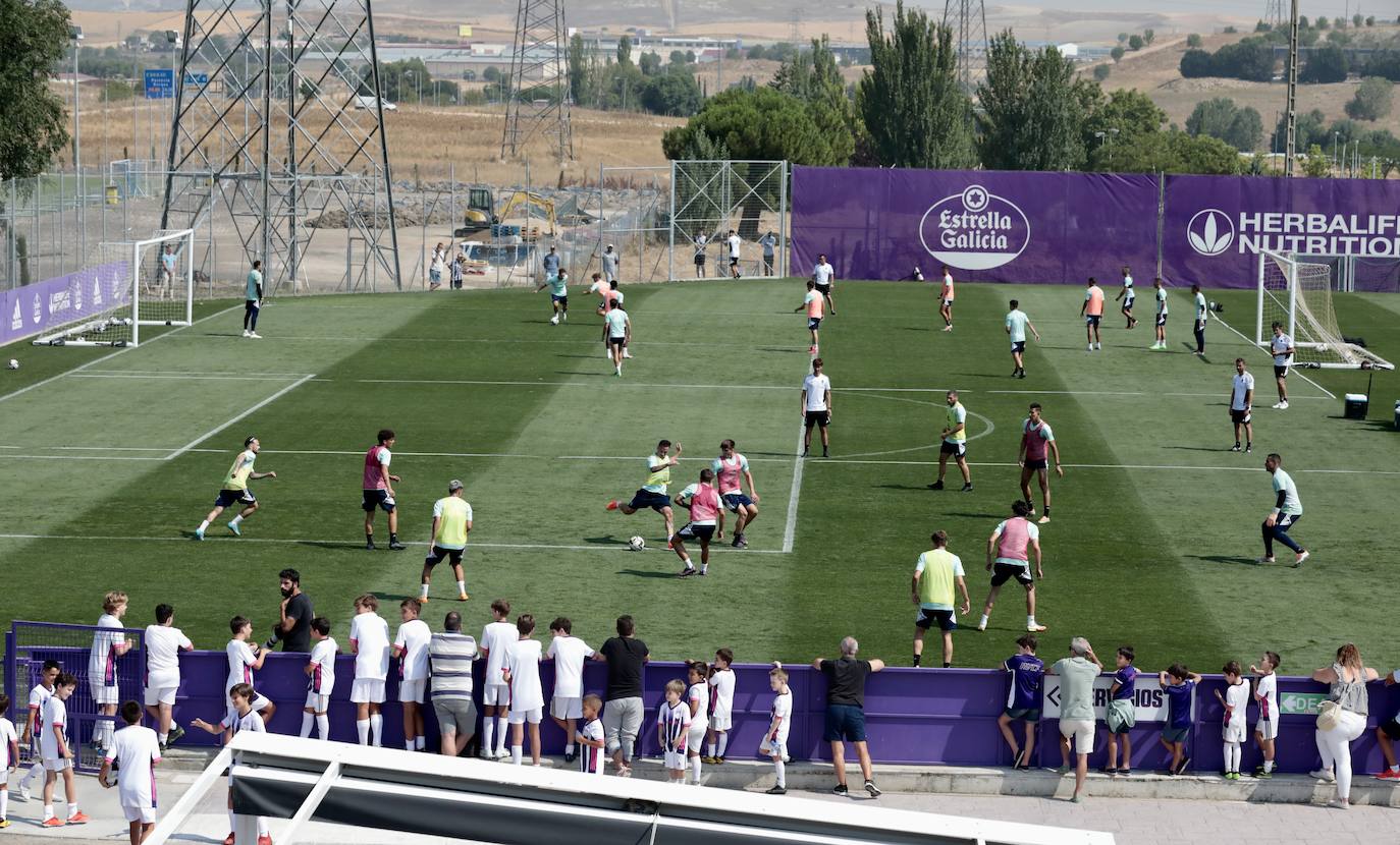 Fotos: Entrenamiento del Real Valladolid