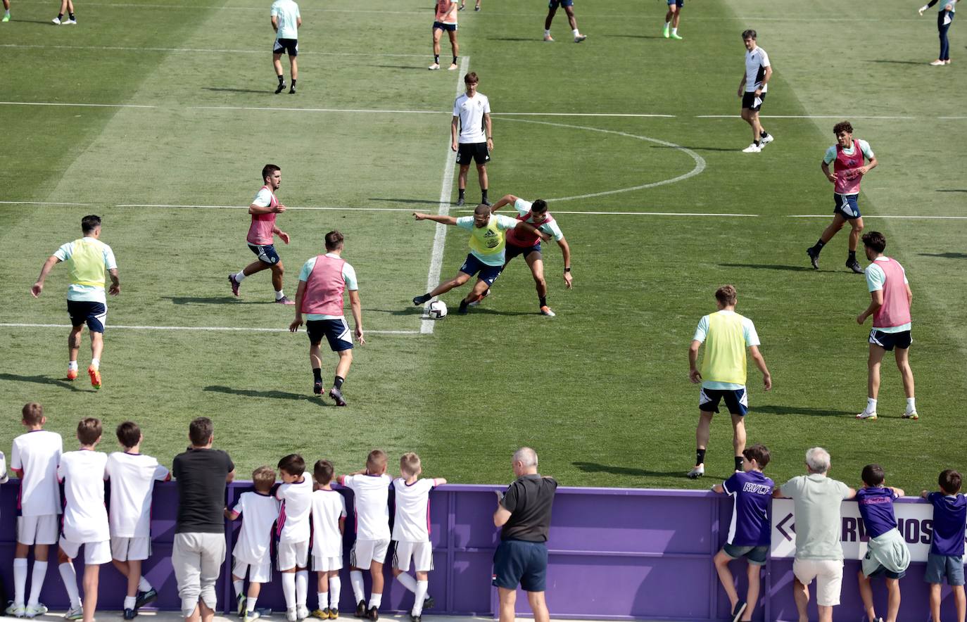 Fotos: Entrenamiento del Real Valladolid