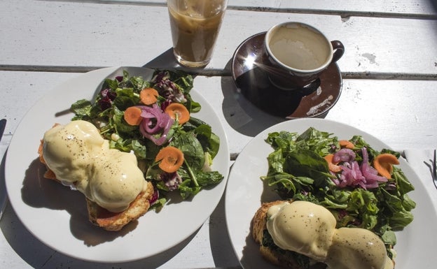 Huevos benedictinos para desayunar