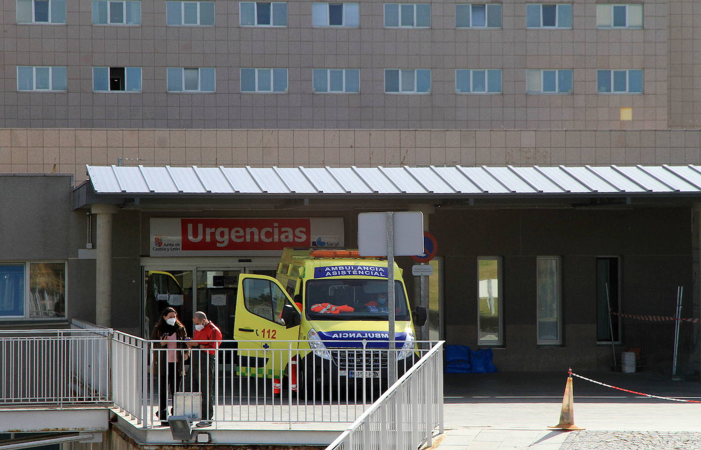 Acceso a Urgencias del Hospital General.