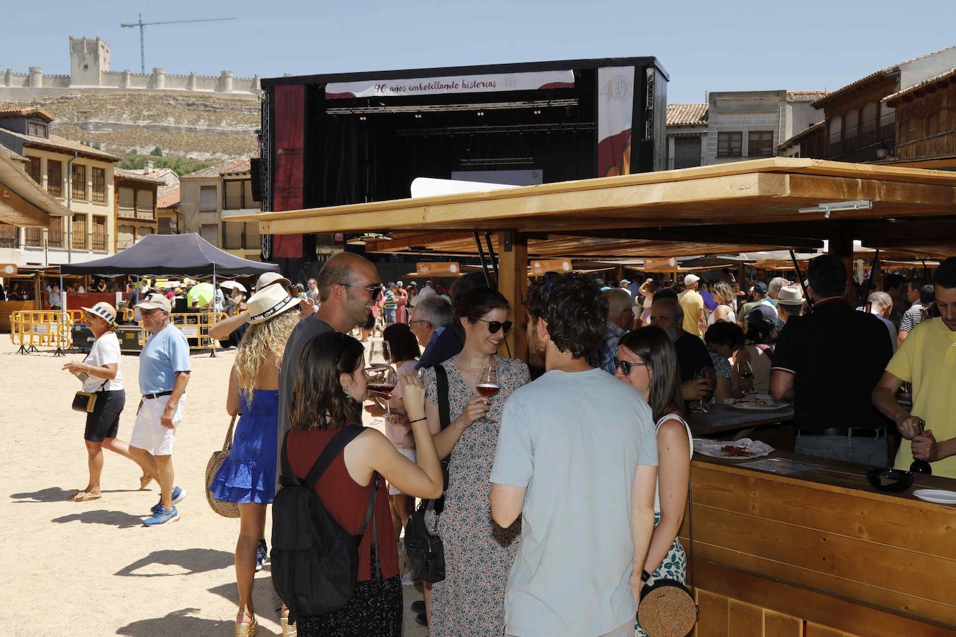 Fotos: Celebración de los 40 años de Ribera del Duero en Peñafiel