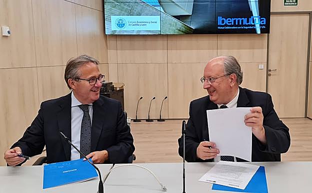 Rafael Tortuero Martín y Enrique Cabero. 