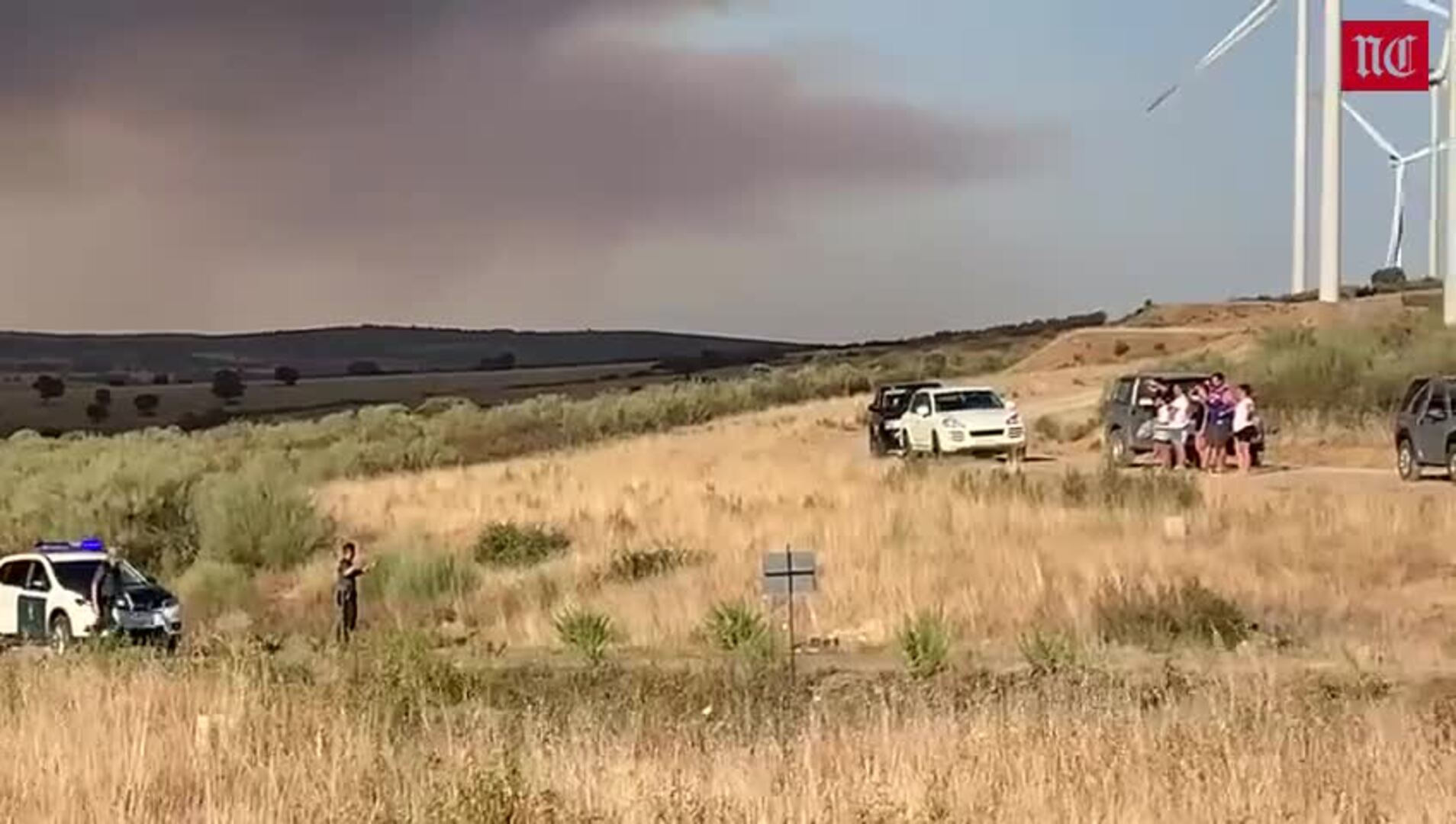 Evacúan Losacio y cinco municipios más por un nuevo incendio en Zamora