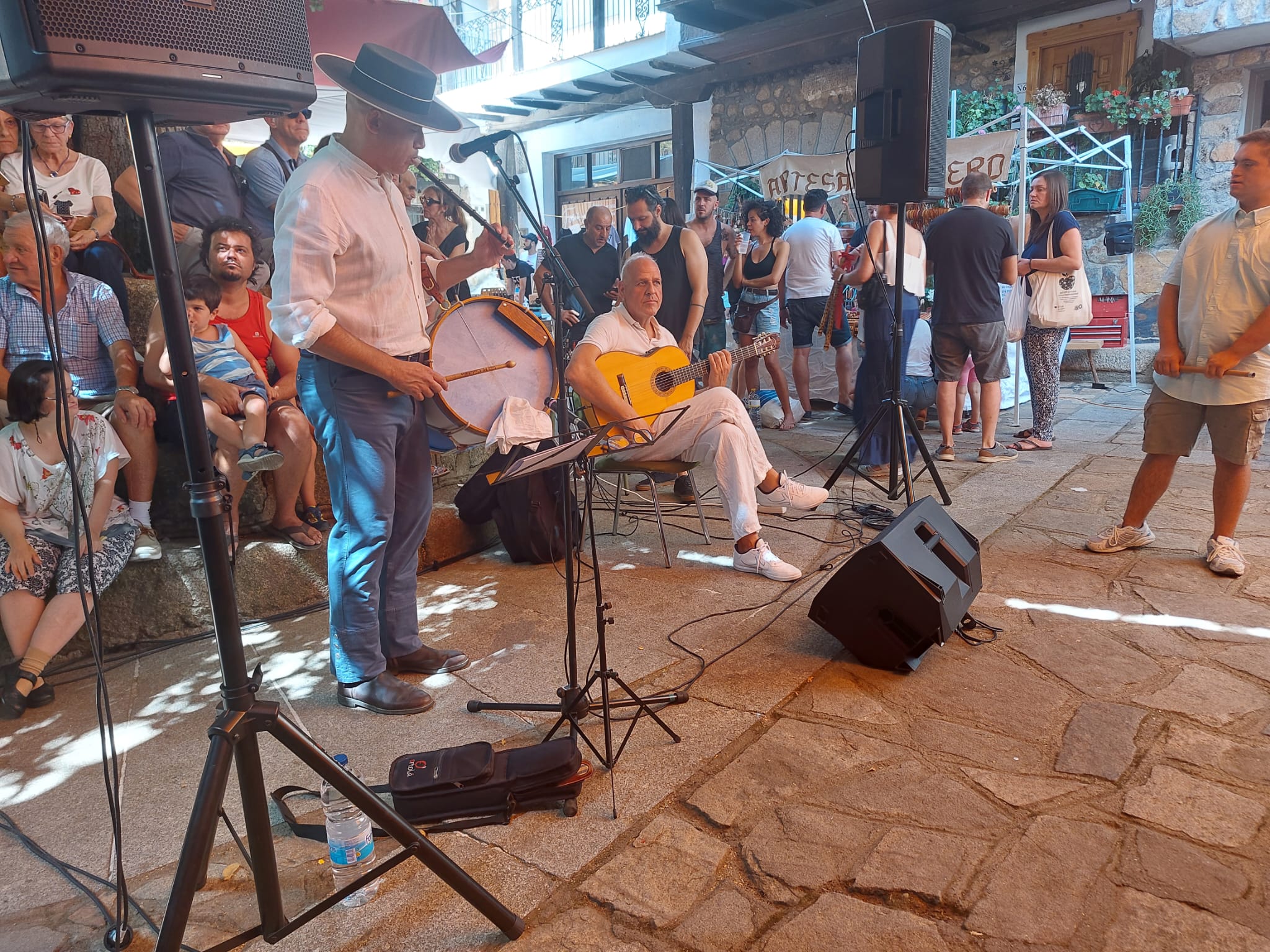 Una de las activiades musicales del festival CUCA.