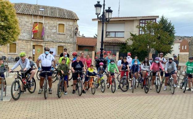 Niños y mayores participarán un año más en la marcha cicloturista. 