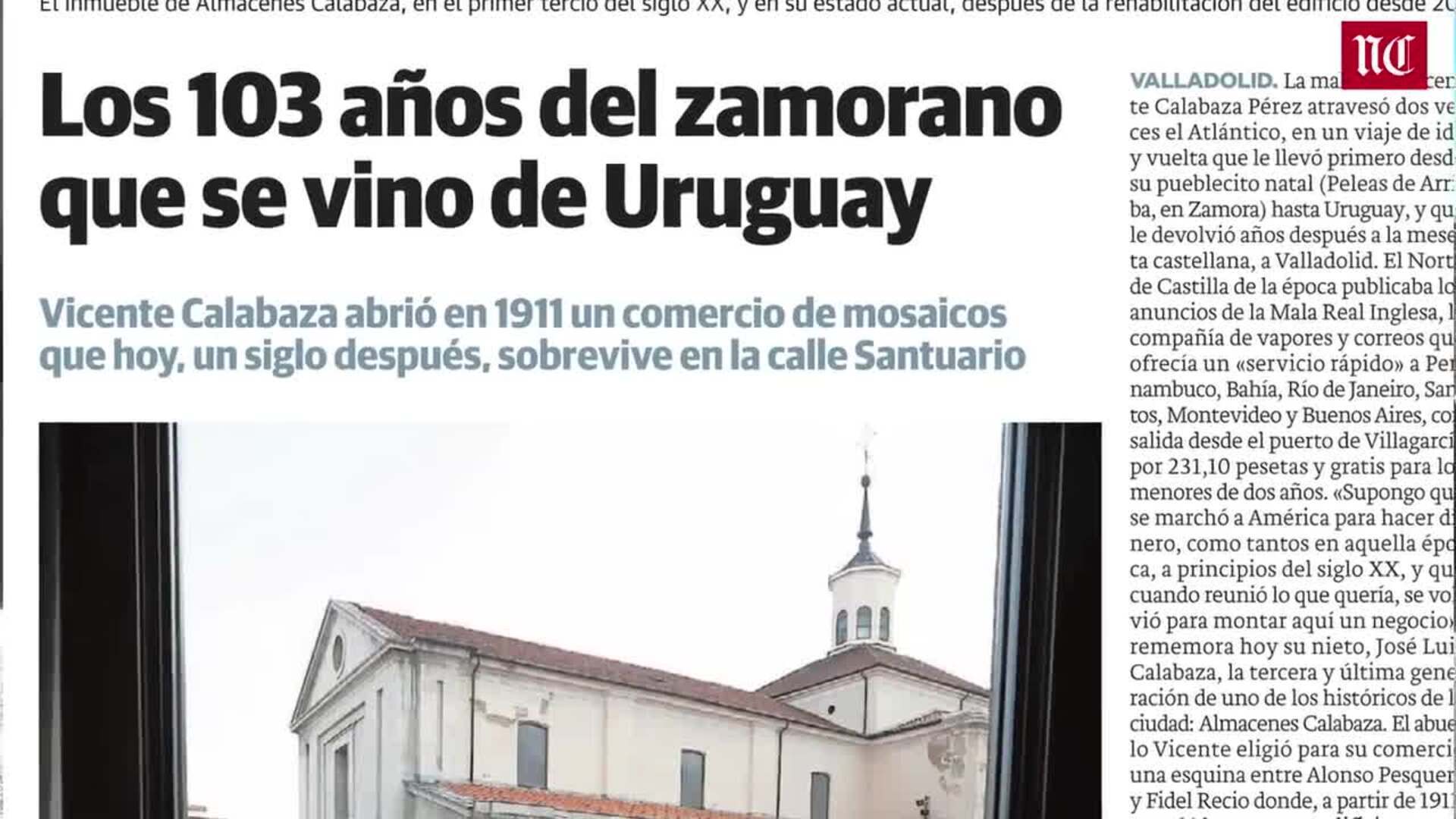 Comercios históricos en Valladolid: la fábrica de mosaicos del señor Calabaza, un almacén centenario