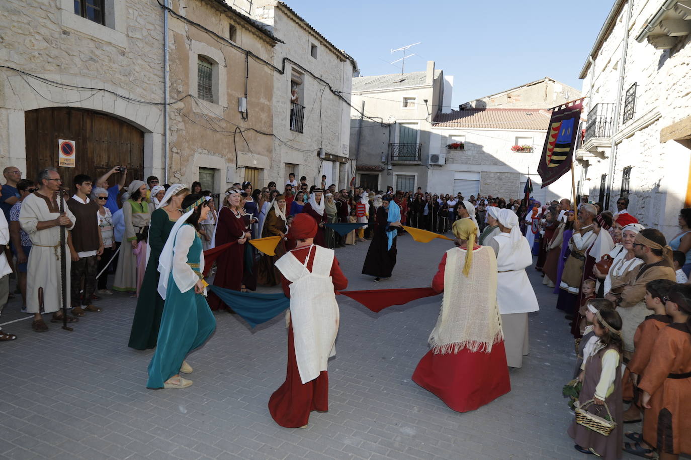 Recreación del origen de Campaspero. 