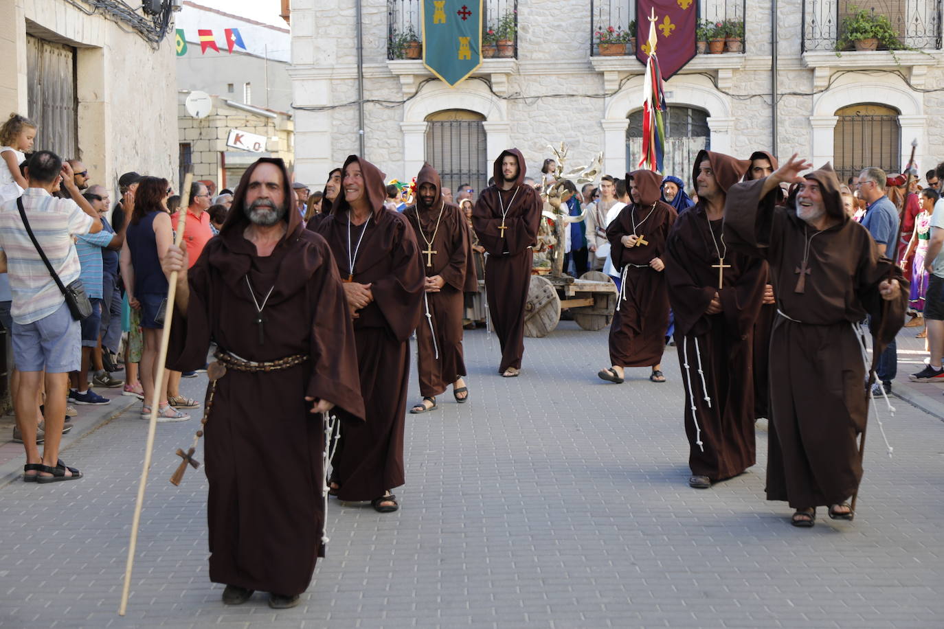 Recreación del origen de Campaspero. 