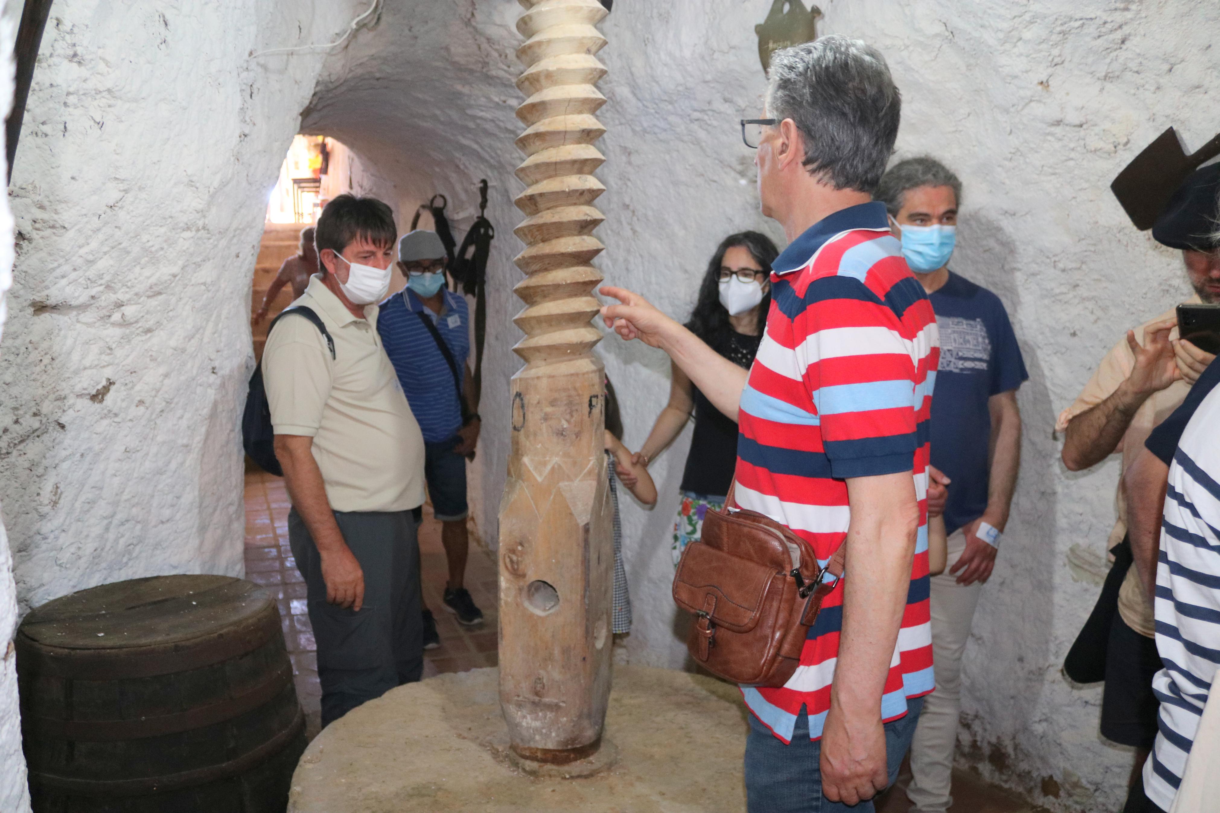 El patrimonio subterráneo es uno de los atractivos turísticos de la comarca del Cerrato