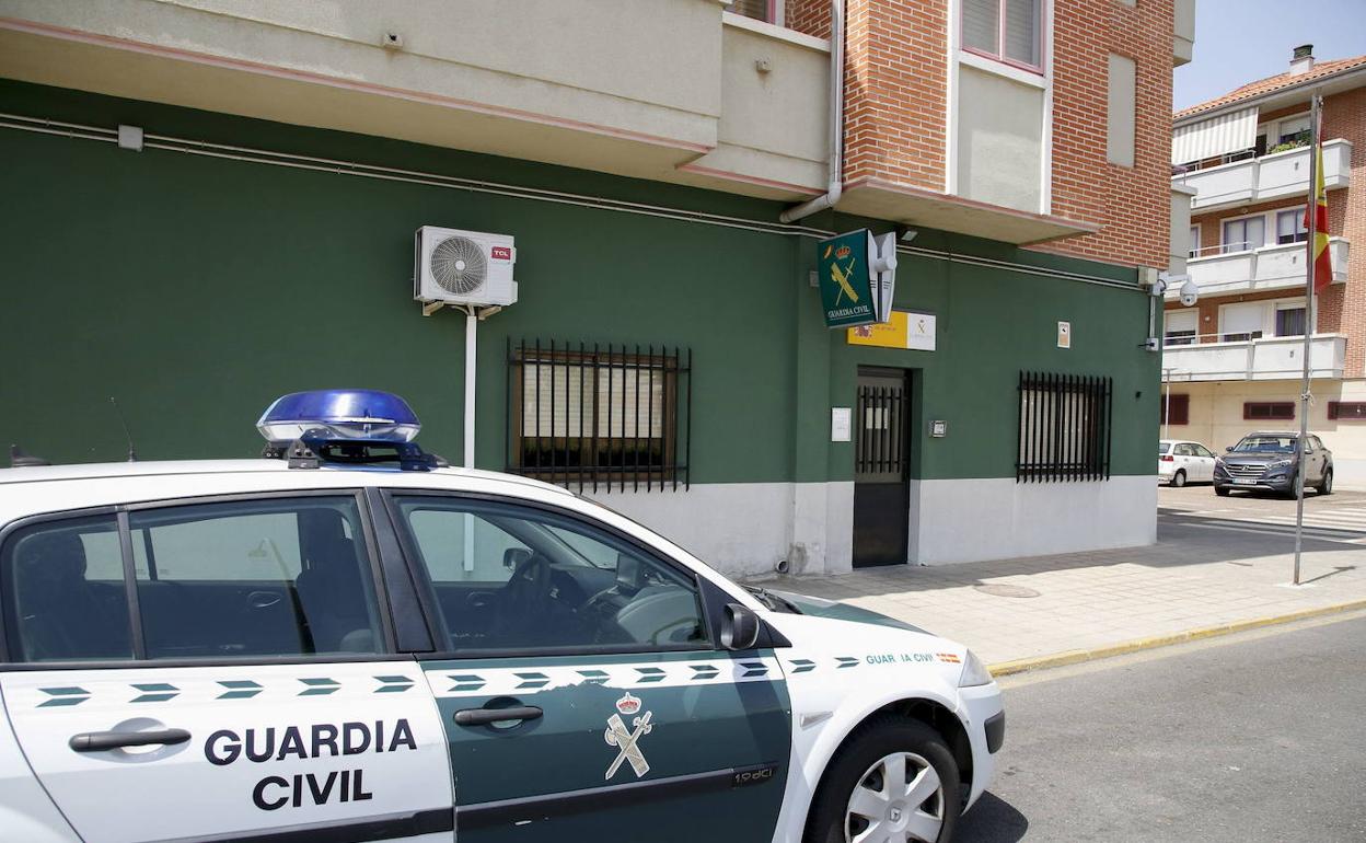 Puesto de la Guardia Civil en Santa Marta de Tormes.