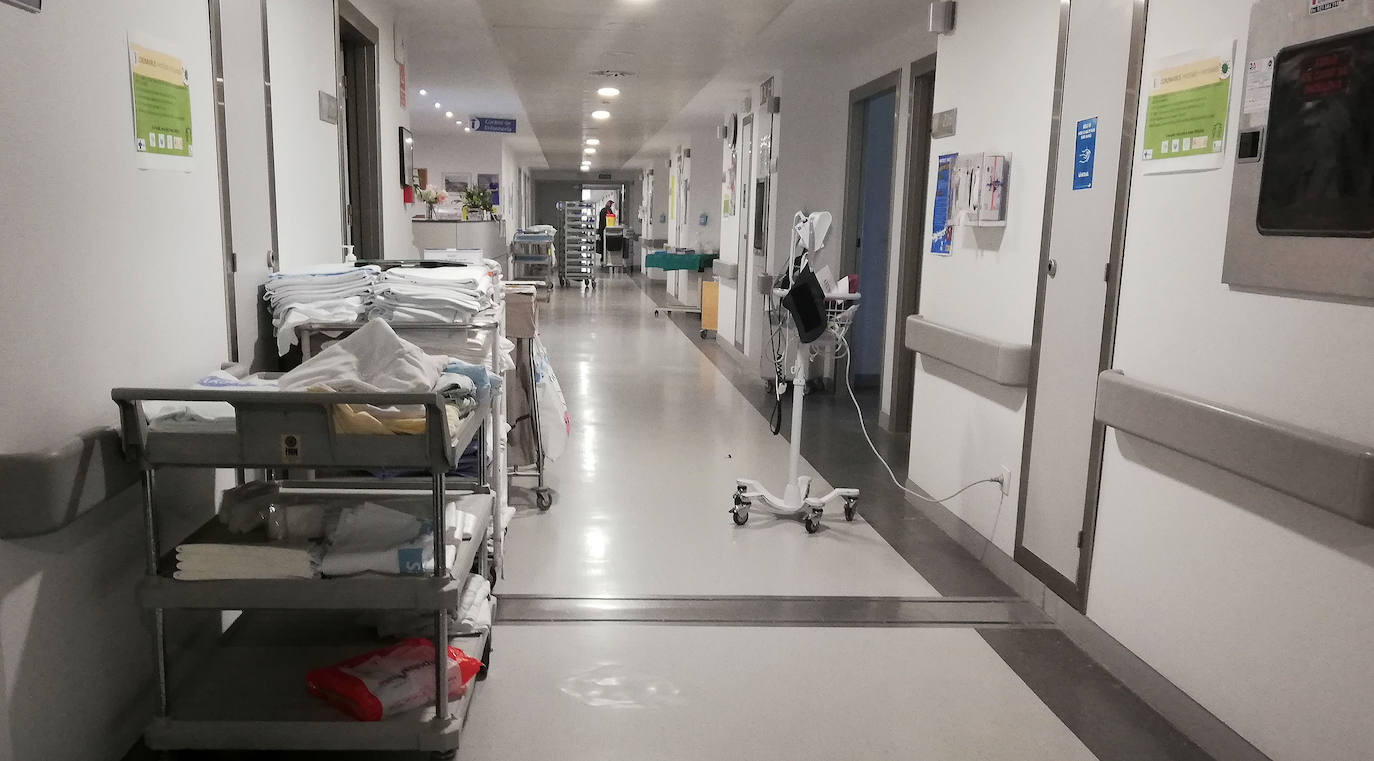 Interior del Hospital General de Segovia.