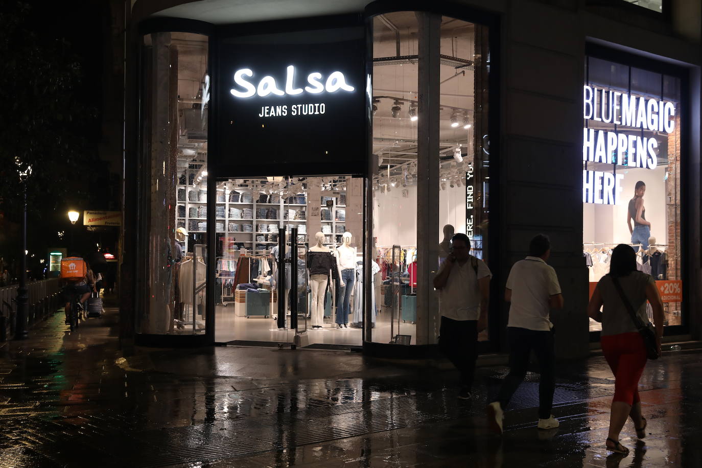 Escaparates en Madrid. 