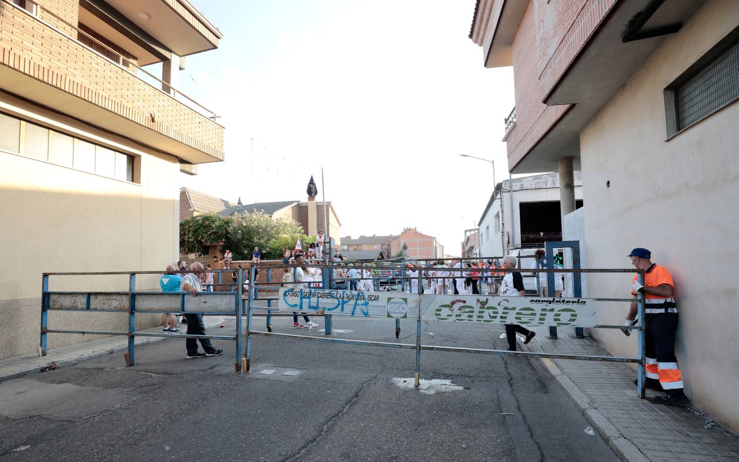 Fotos: Primer encierro de las fiestas de Íscar
