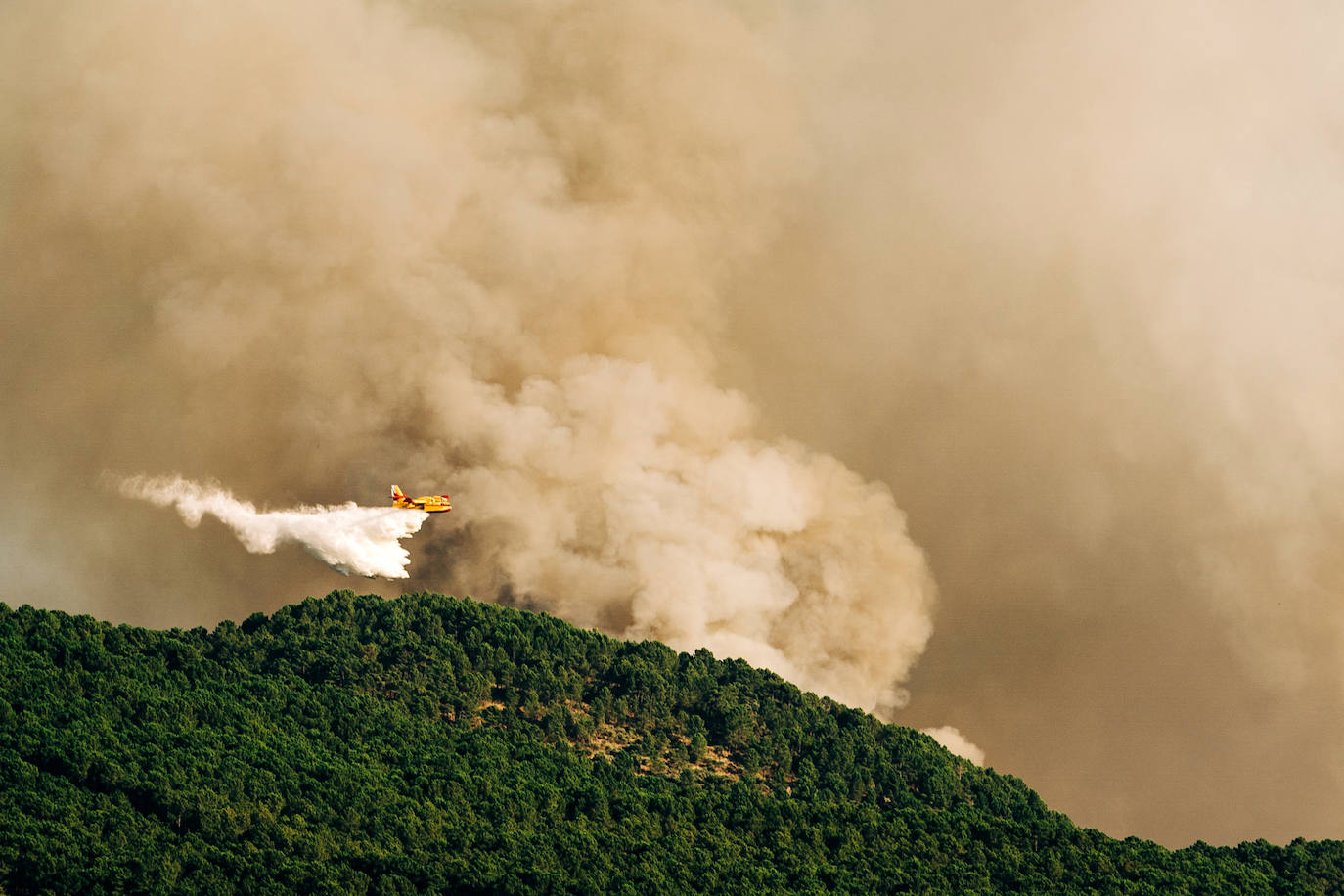 Fotos: Incendio en Santa Cruz del Valle