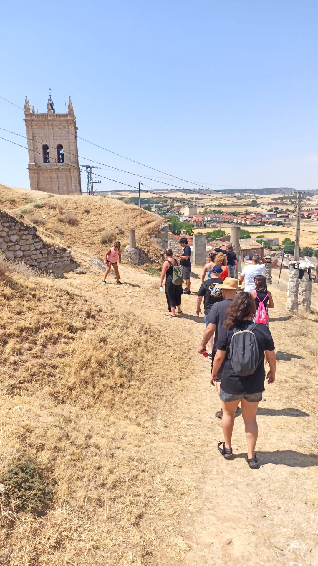 Numerosos cerrateños acudieron a la capital del Cerrato para disfrutar de una animada Feria