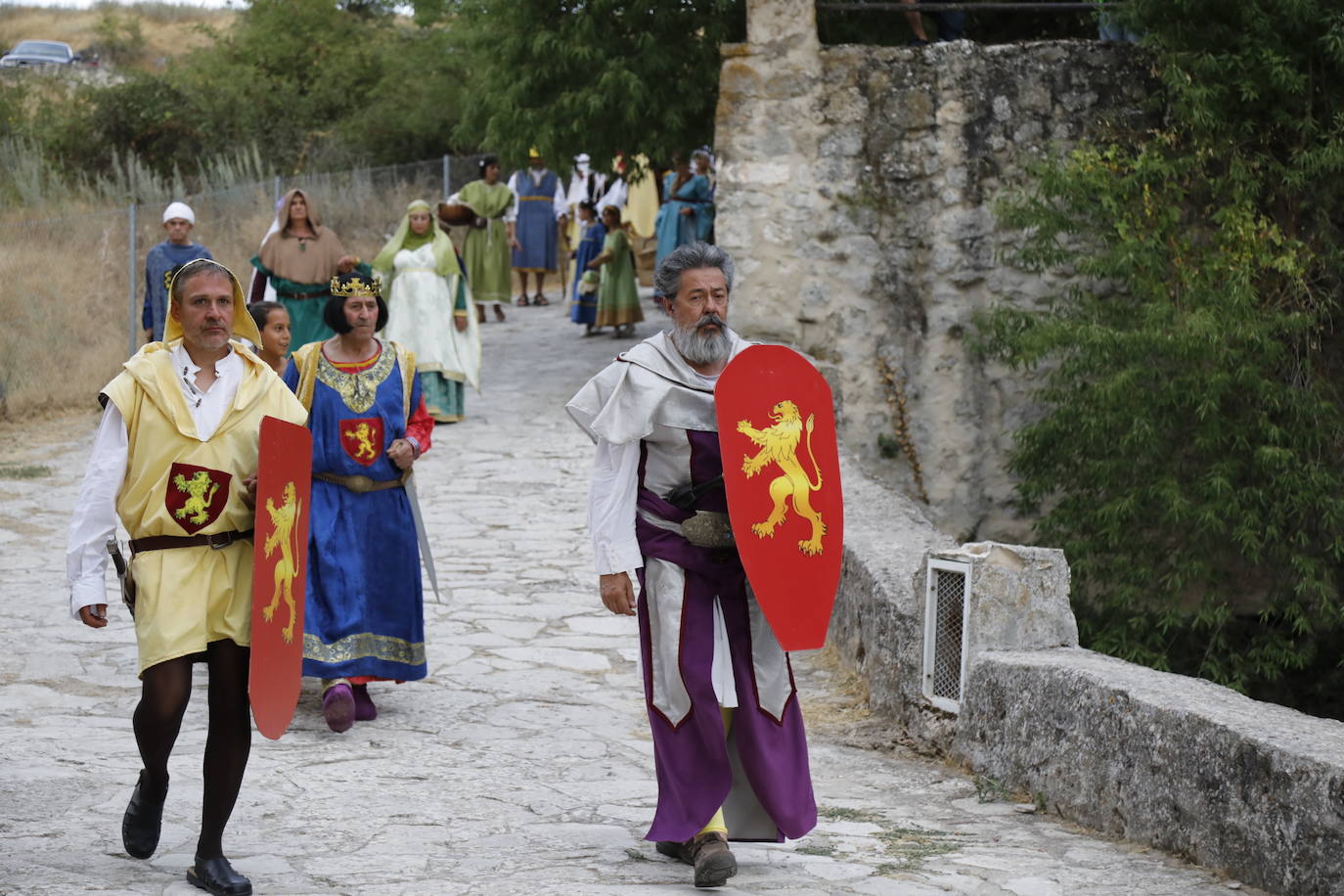 Recreación este domingo del origen del monasterio de la Armedilla.