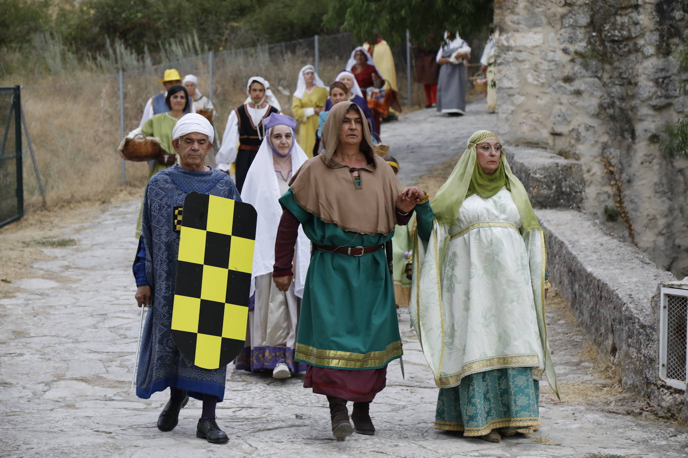 Recreación este domingo del origen del monasterio de la Armedilla.