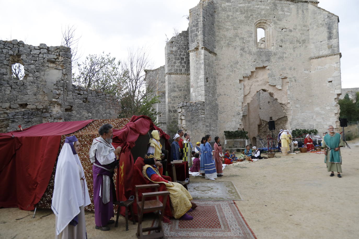 Recreación este domingo del origen del monasterio de la Armedilla.
