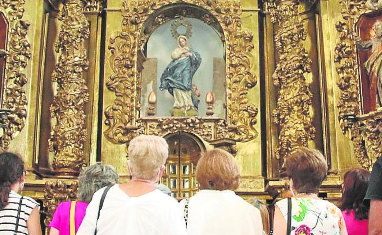 Visita guiada a la iglesia de Santa María de la Cuesta, en Cuéllar. 