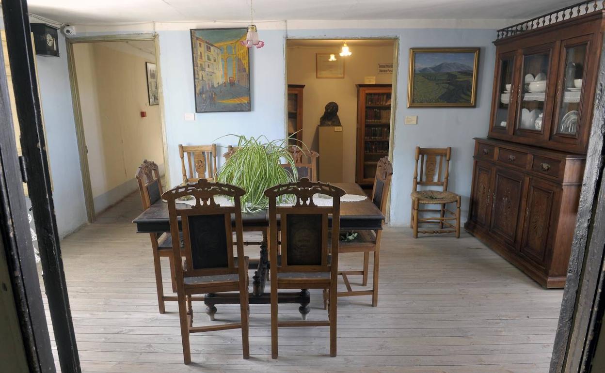 Interior de la Casa-Museo de Antonio Machado. 