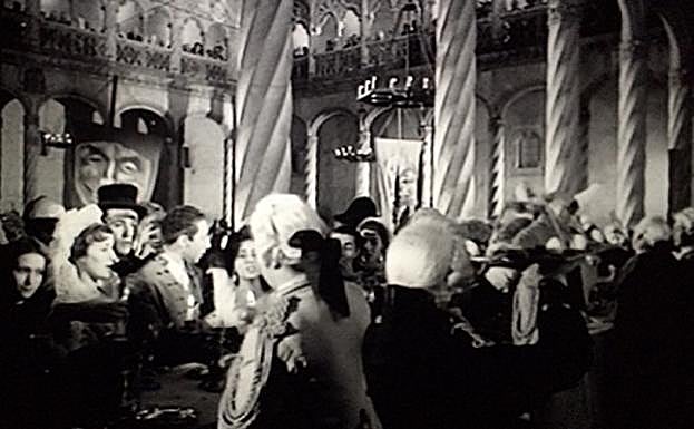 Escena de 'Mr. Arkadin', en el Colegio de San Gregorio 