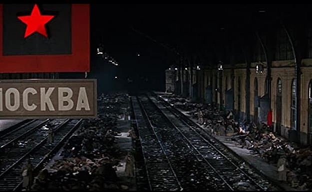La estación de Valladolid, en 'Doctor Zhivago'