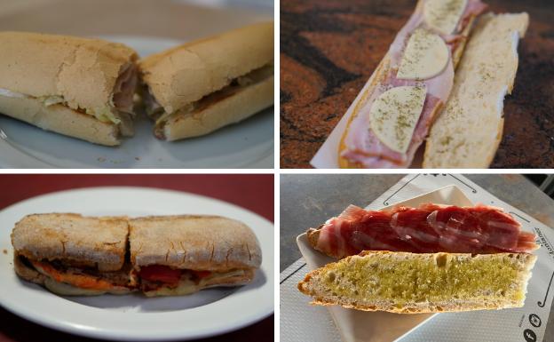 Algunos de los bocadillos protagonistas