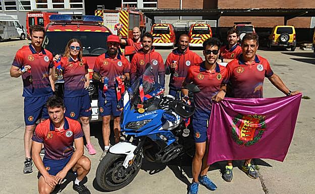 Medallistas de los Juegos Mundiales de Policías y Bomberos. 