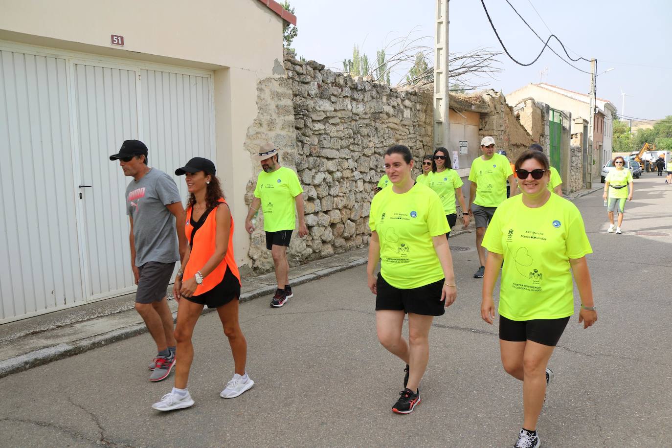 Fotos: Andarines del Cerrato en solidaridad con Uganda