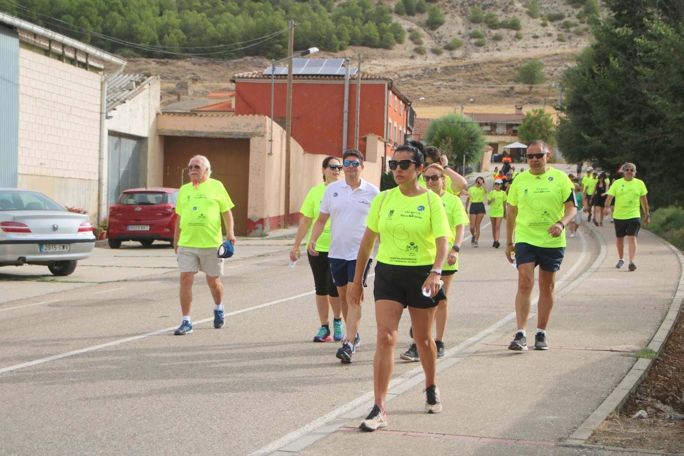 Fotos: Andarines del Cerrato en solidaridad con Uganda