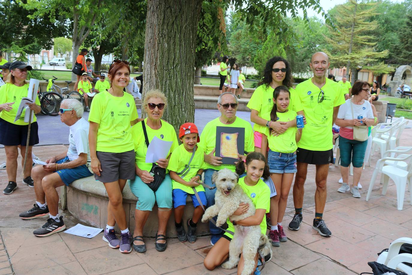 Fotos: Andarines del Cerrato en solidaridad con Uganda