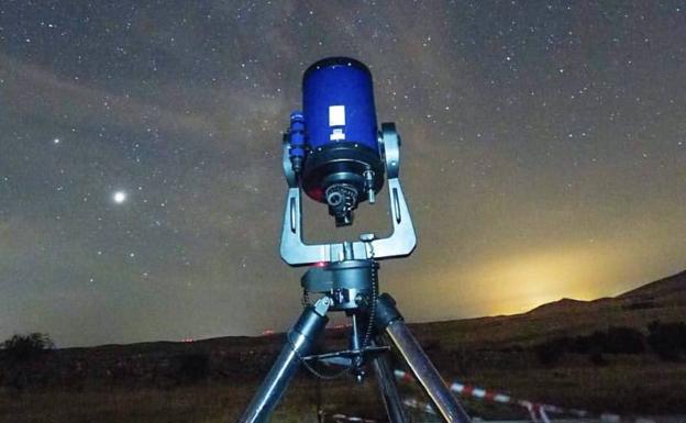 Futuro observatorio en El Espinar.