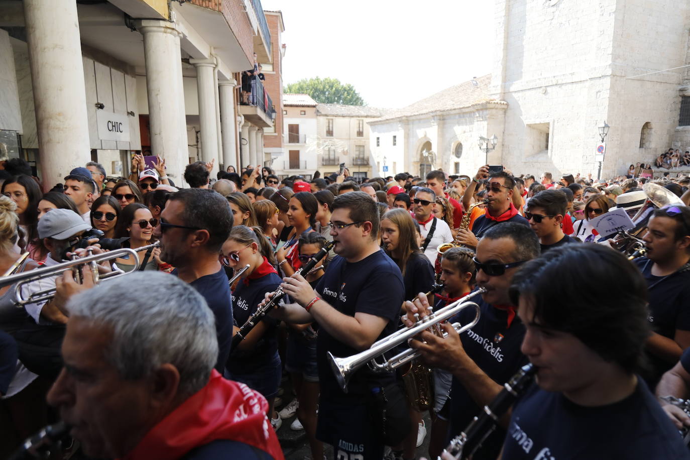 Fotos: Primer chúndara de las fiestas de Peñafiel después de dos años