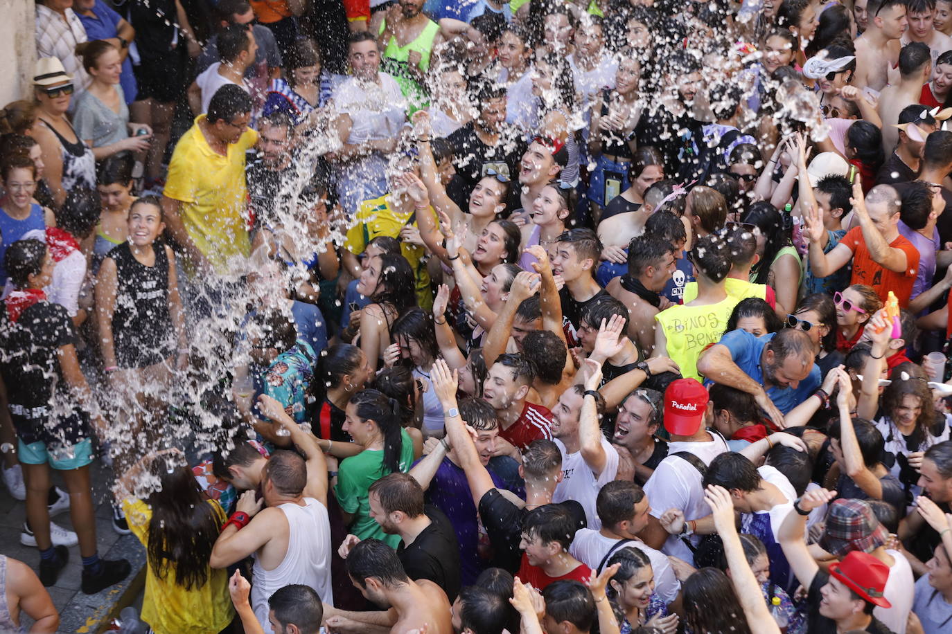 Fotos: Primer chúndara de las fiestas de Peñafiel después de dos años