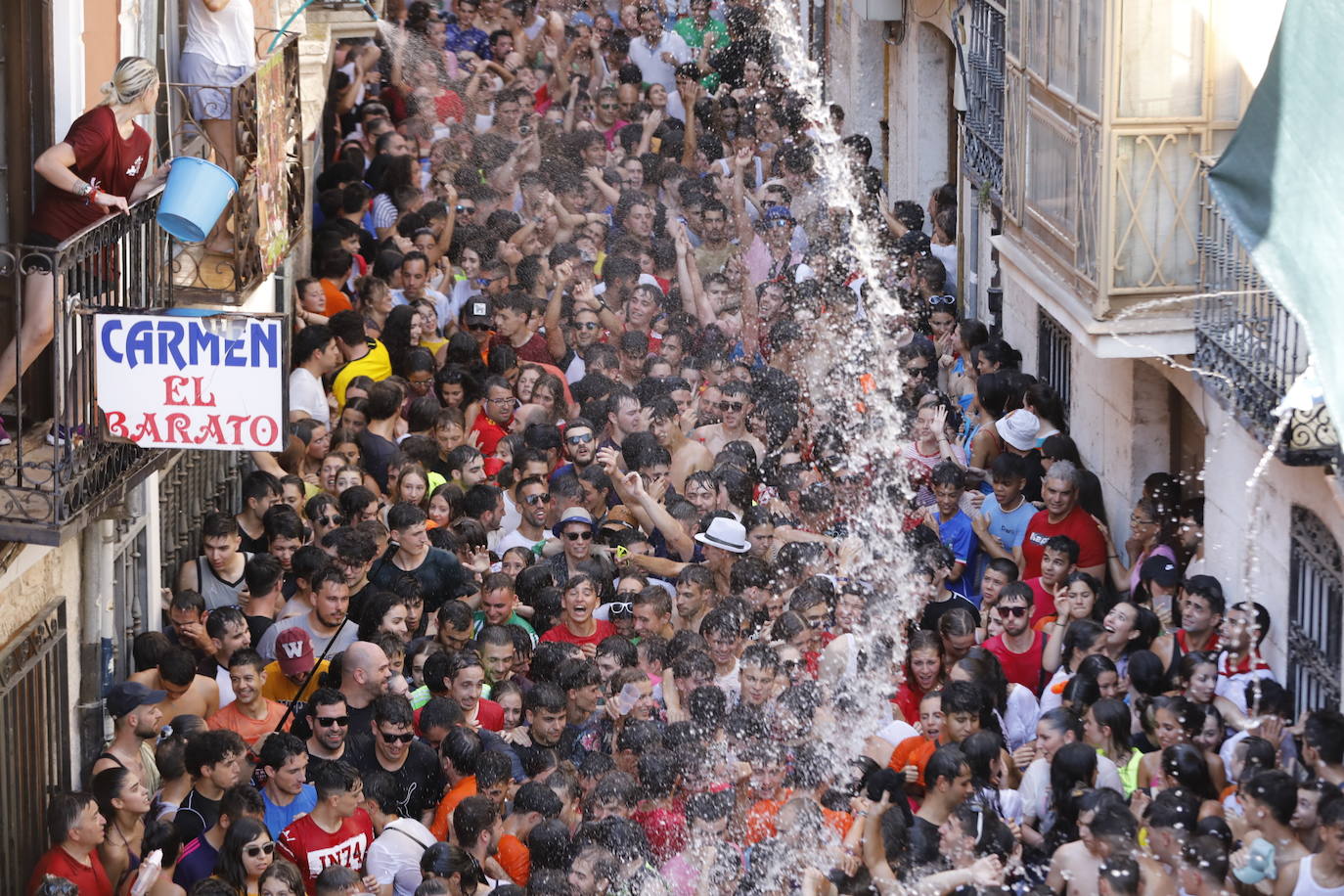 Fotos: Primer chúndara de las fiestas de Peñafiel después de dos años