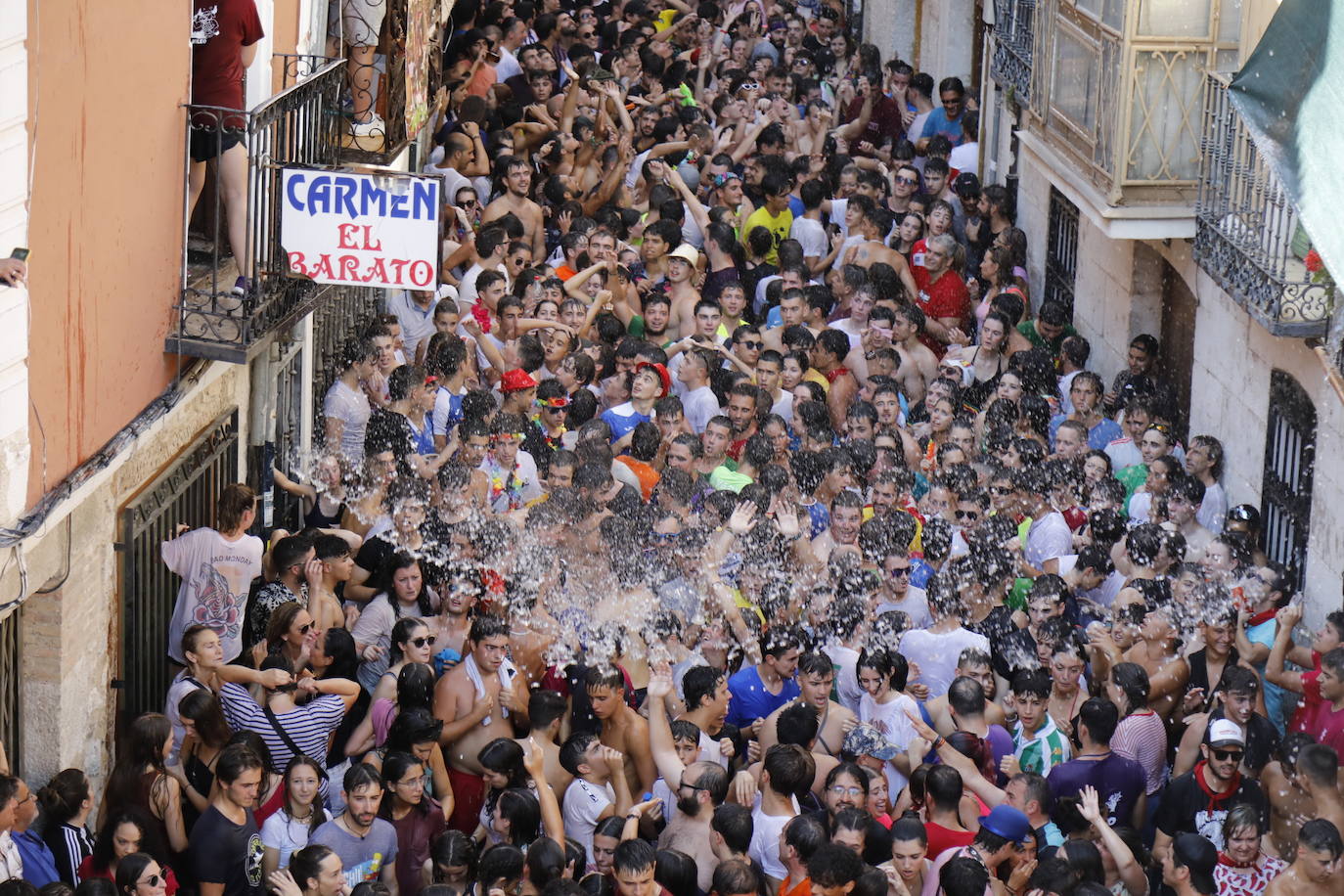 Fotos: Primer chúndara de las fiestas de Peñafiel después de dos años