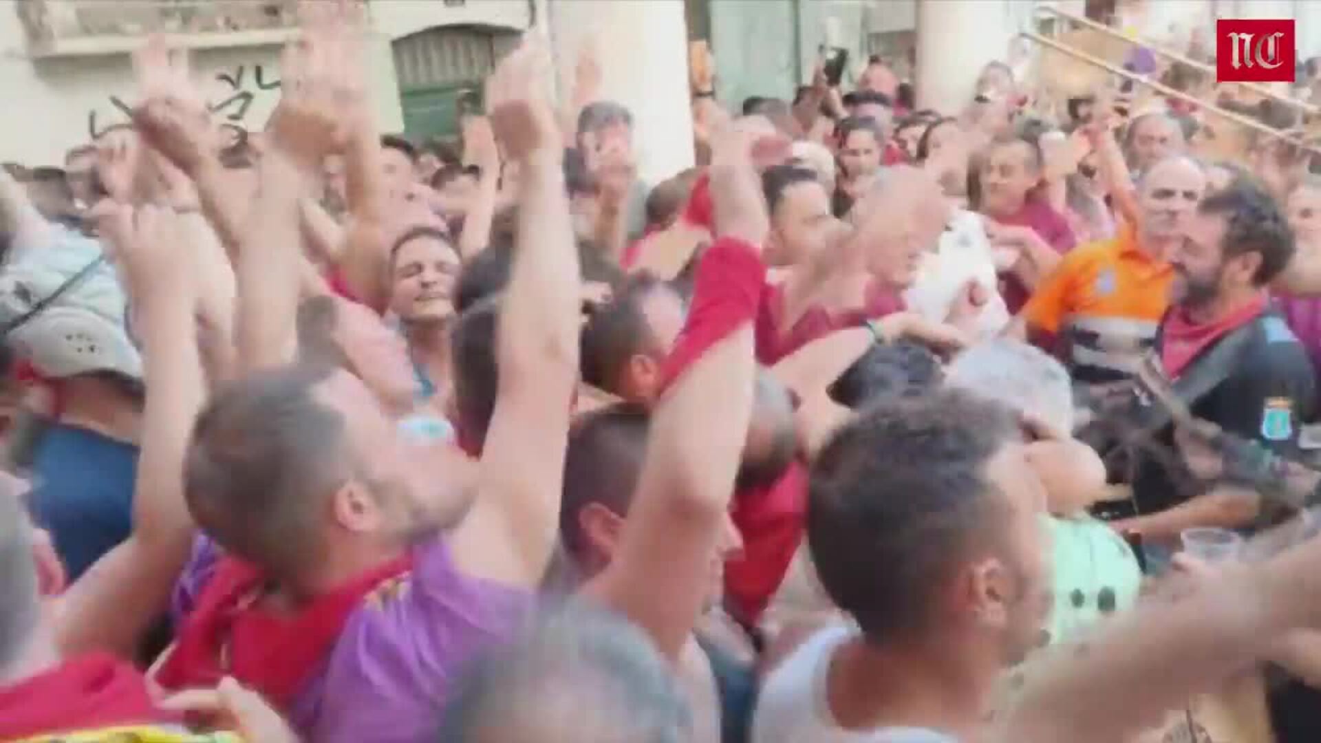 Primer chúndara postpandemia en Peñafiel, Valladolid