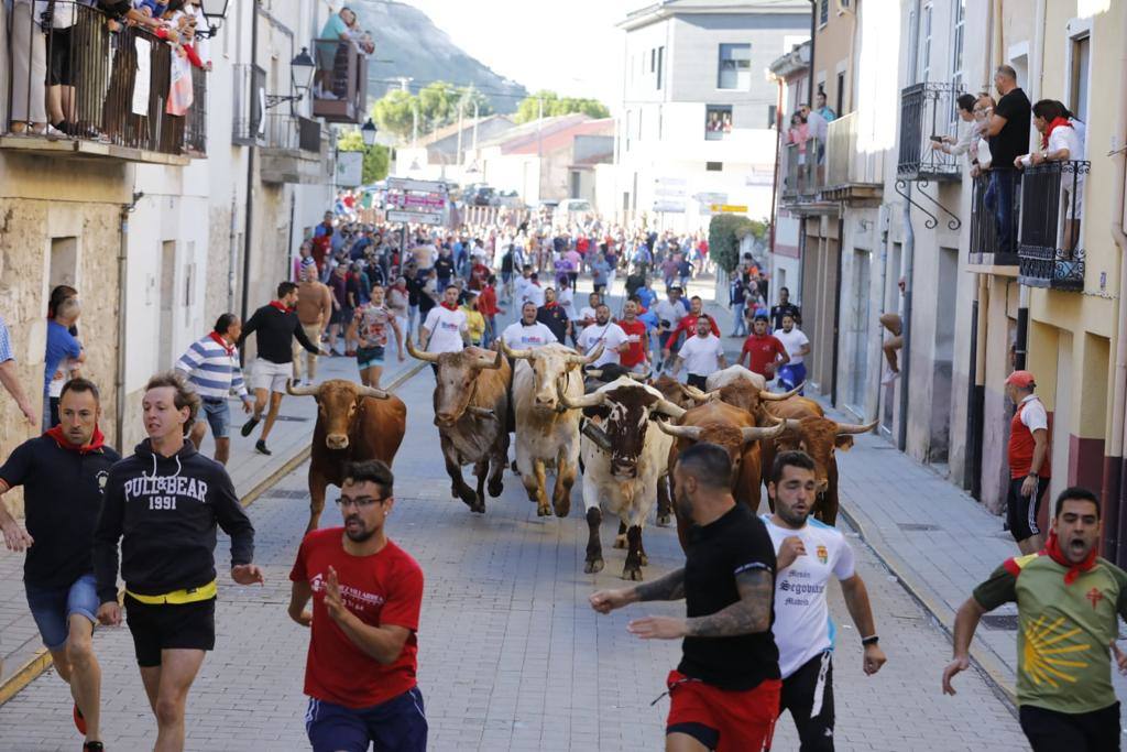 Fotos: El tercer encierro de las fiestas de Peñafiel, en imágenes