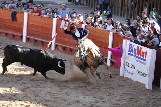 Fotos: La corrida de rejoneo de Peñafiel en imágenes