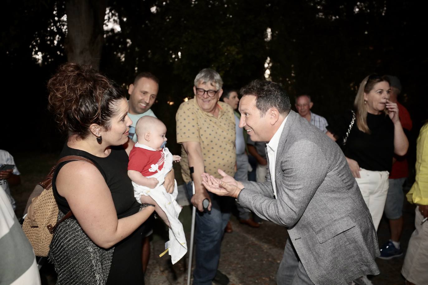 Pregón en Serrada a cargo de Eusebio Sacristán, este jueves.