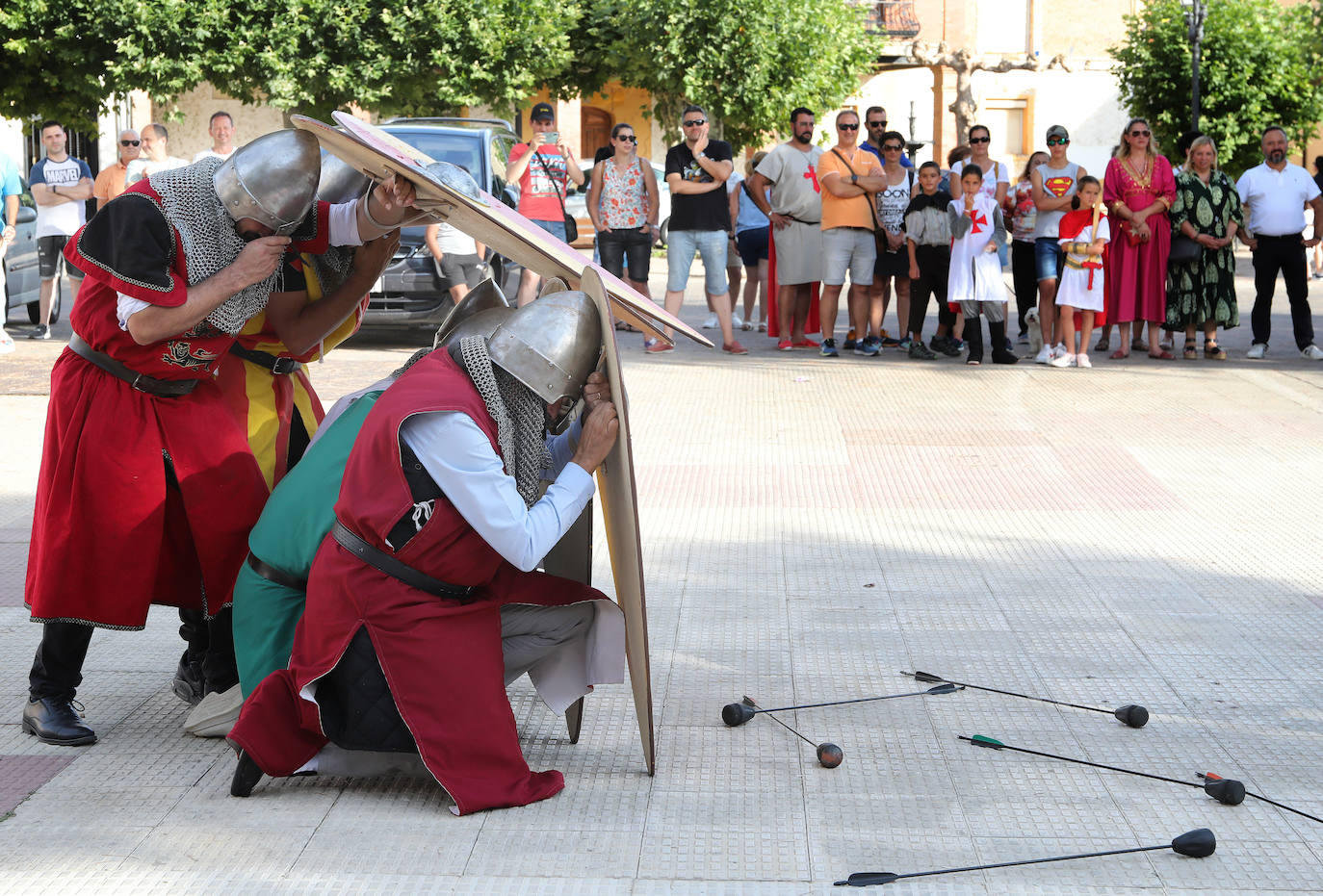 Fotos: Batalla nabal en Monzón de Campos