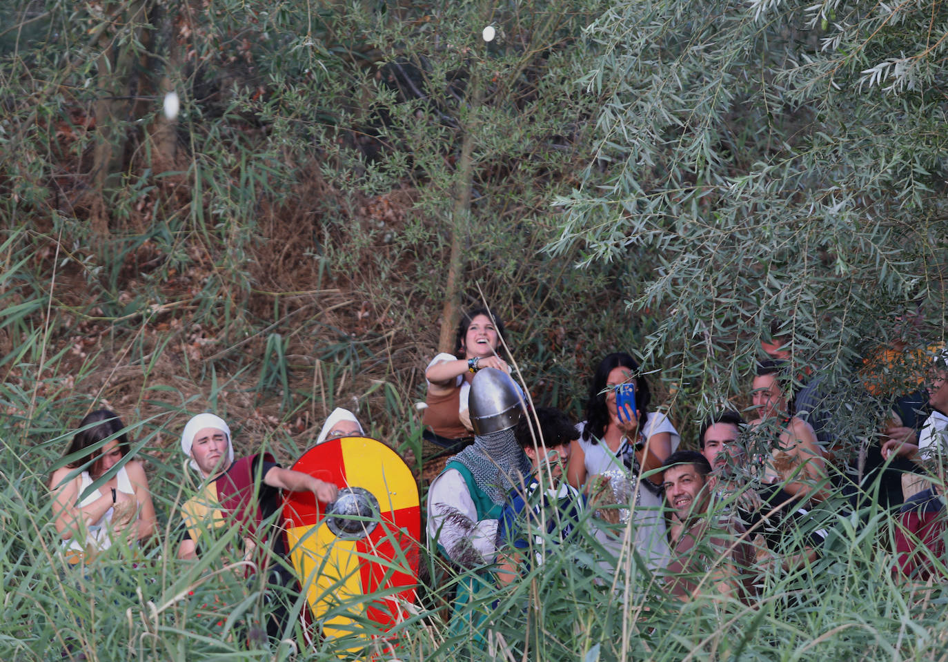 Fotos: Batalla nabal en Monzón de Campos