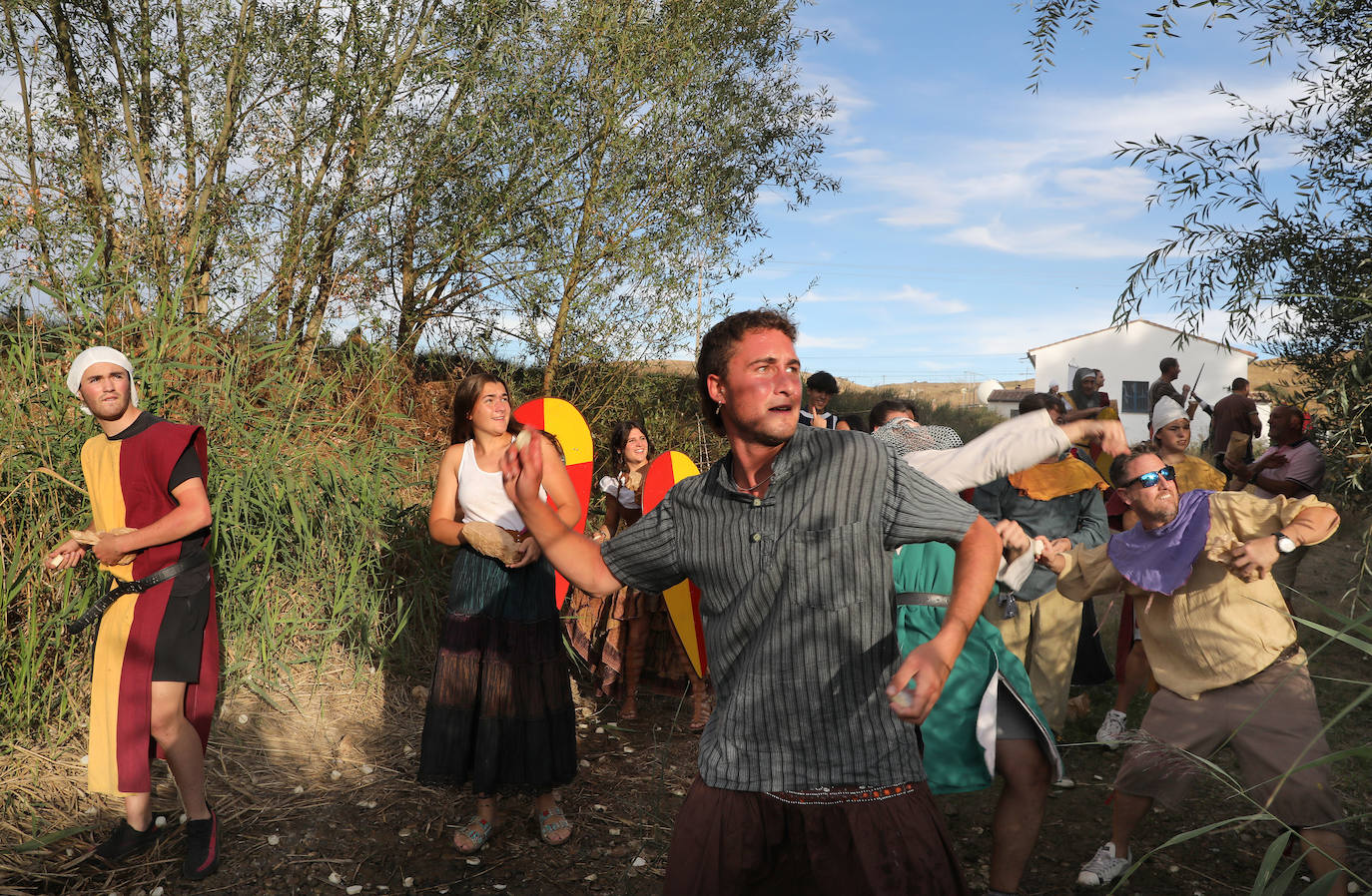 Fotos: Batalla nabal en Monzón de Campos