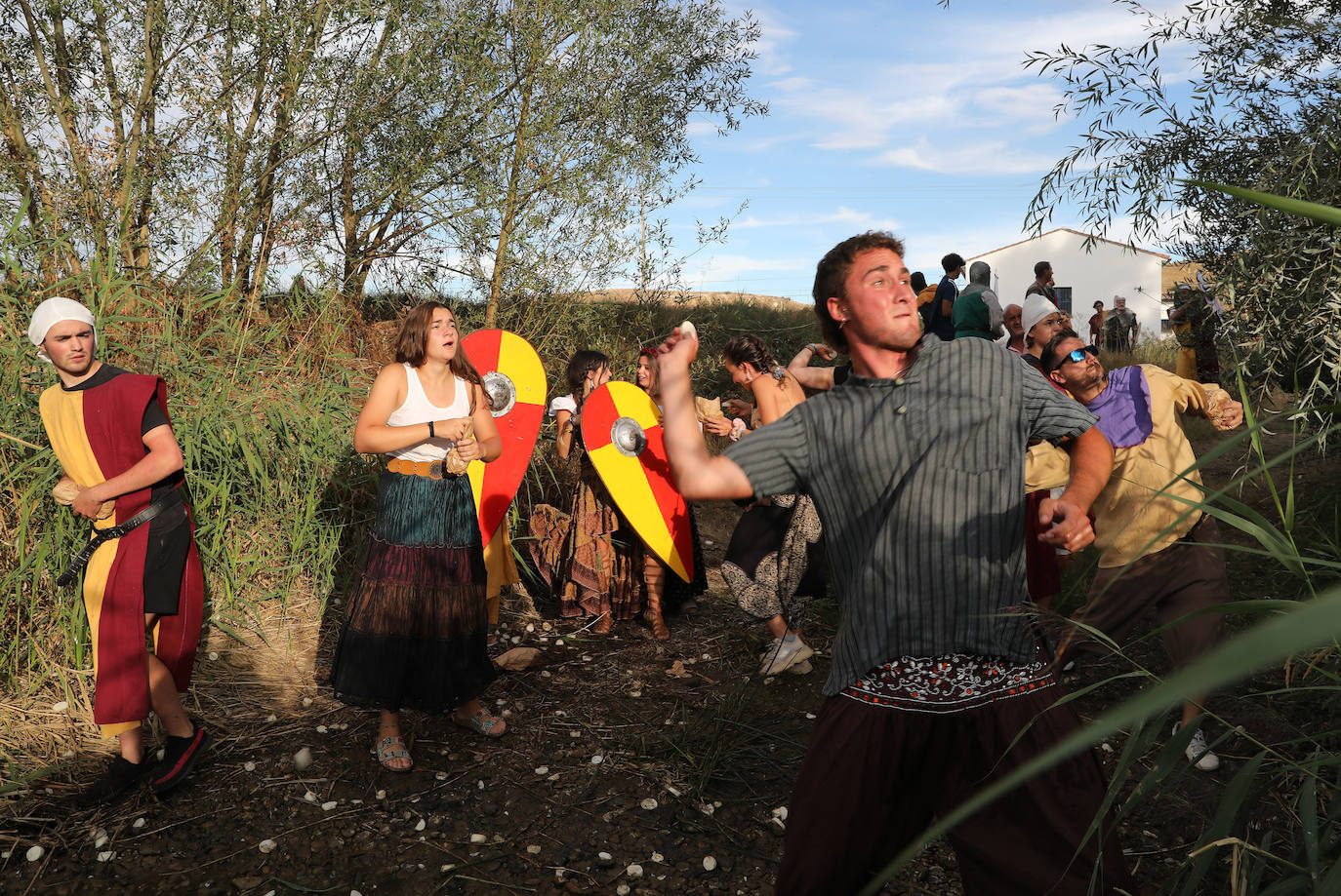 Fotos: Batalla nabal en Monzón de Campos