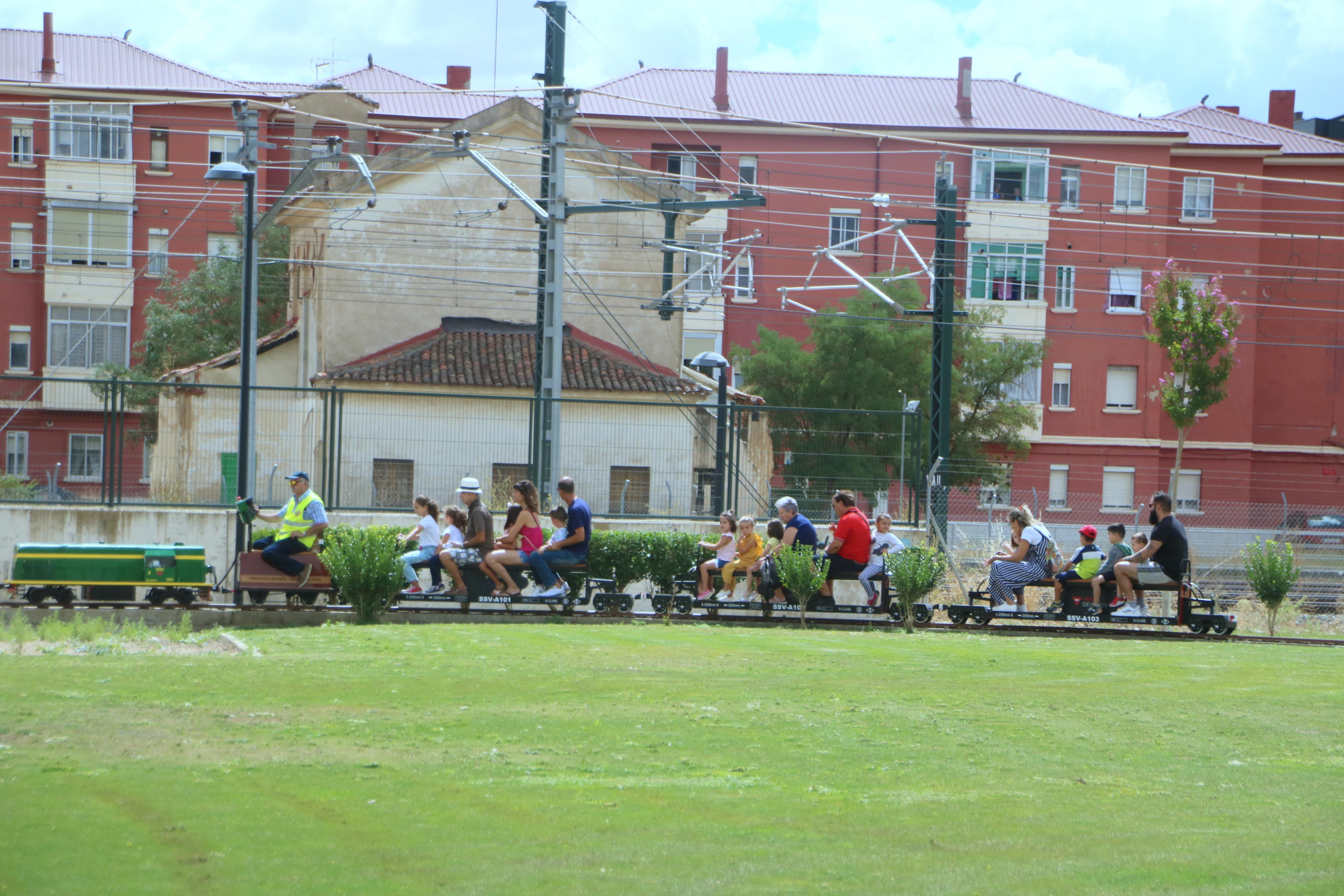 Venta de Baños ha disfrutado de varios actos ferroviarios durante las Fiestas de Santa Rosa de Lima