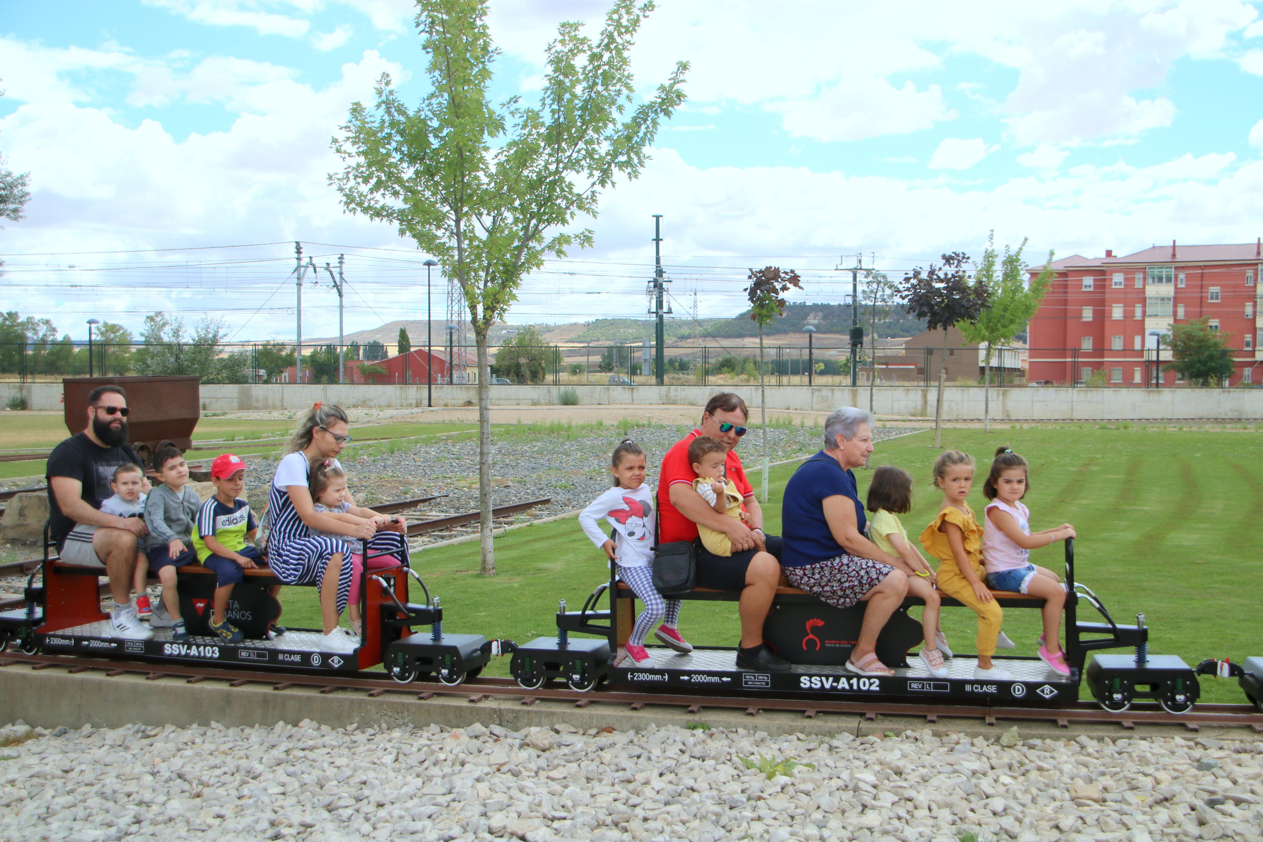 Venta de Baños ha disfrutado de varios actos ferroviarios durante las Fiestas de Santa Rosa de Lima