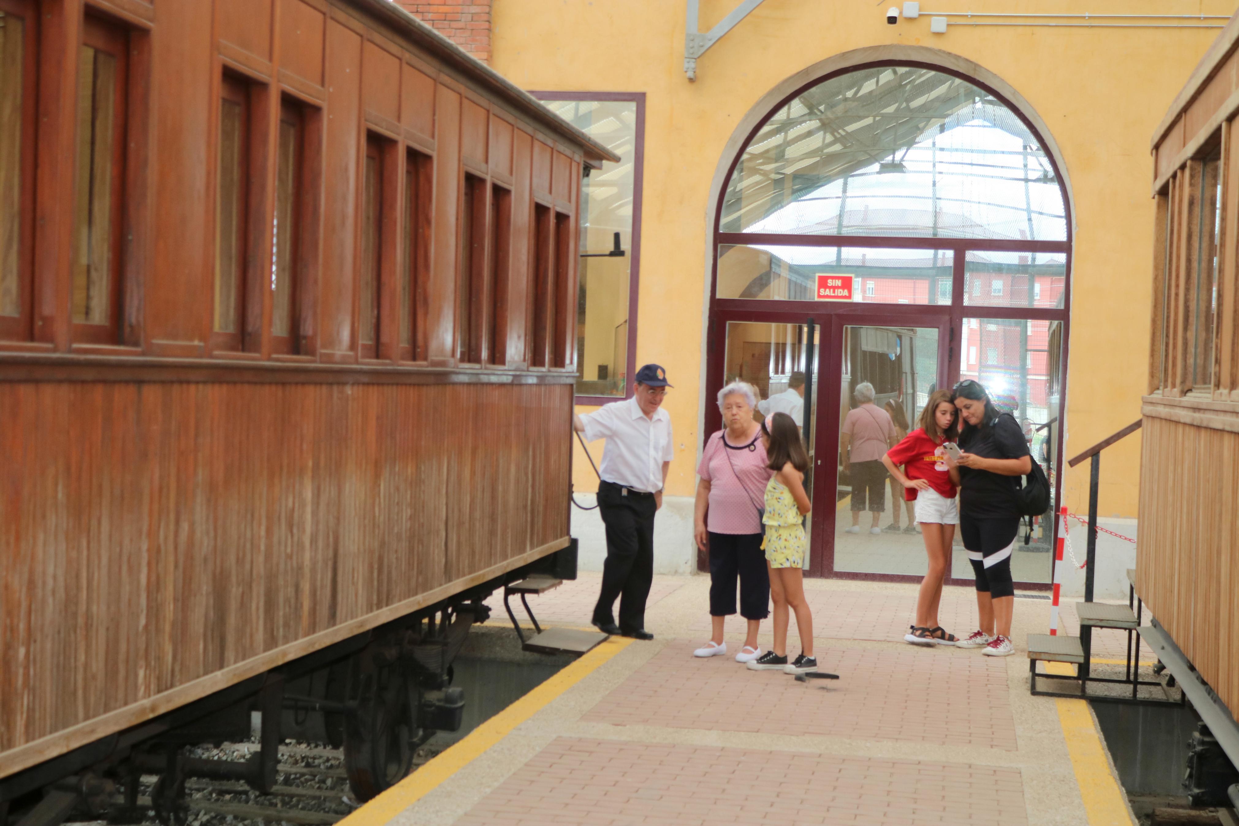 Venta de Baños ha disfrutado de varios actos ferroviarios durante las Fiestas de Santa Rosa de Lima