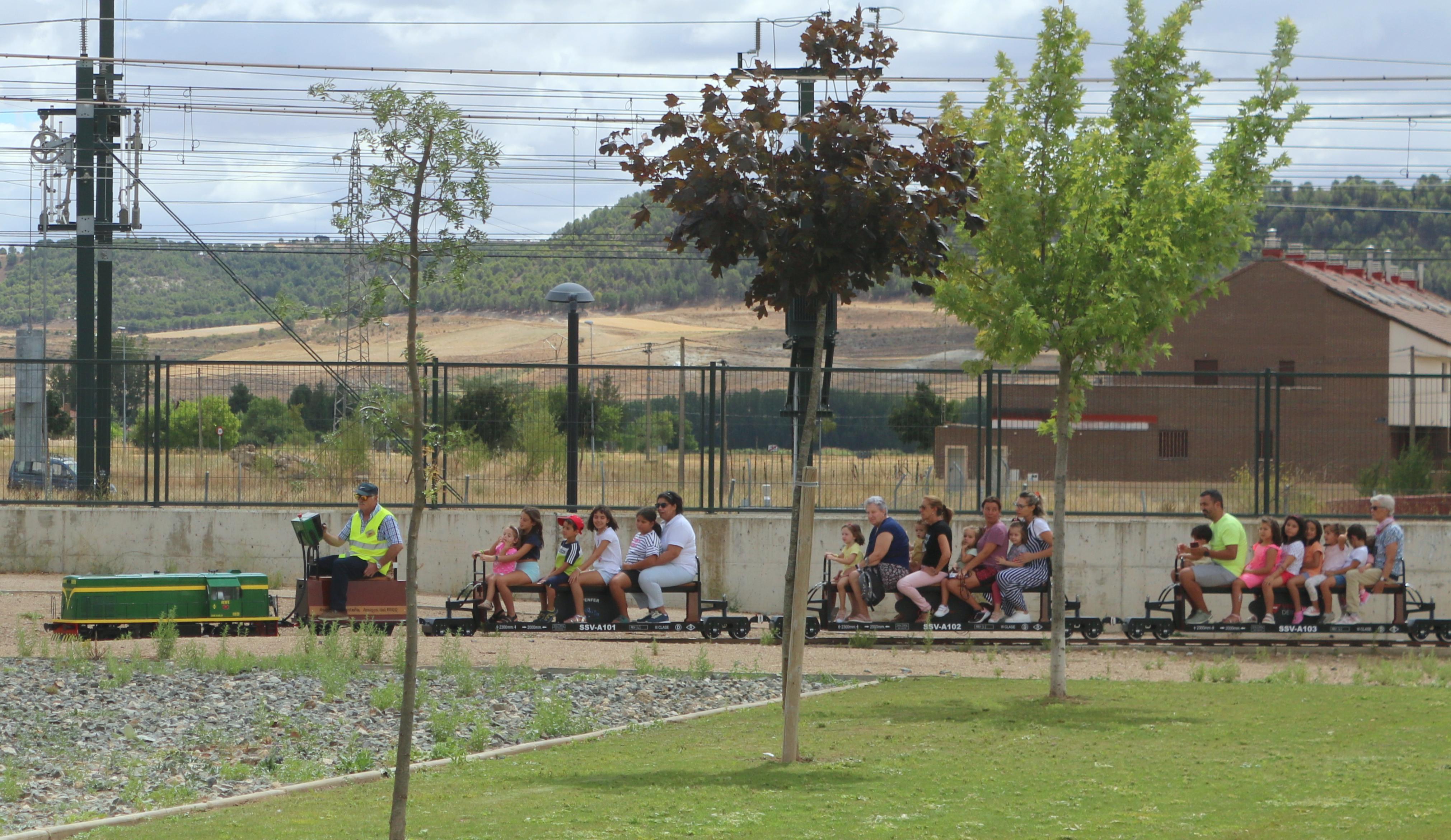 Venta de Baños ha disfrutado de varios actos ferroviarios durante las Fiestas de Santa Rosa de Lima