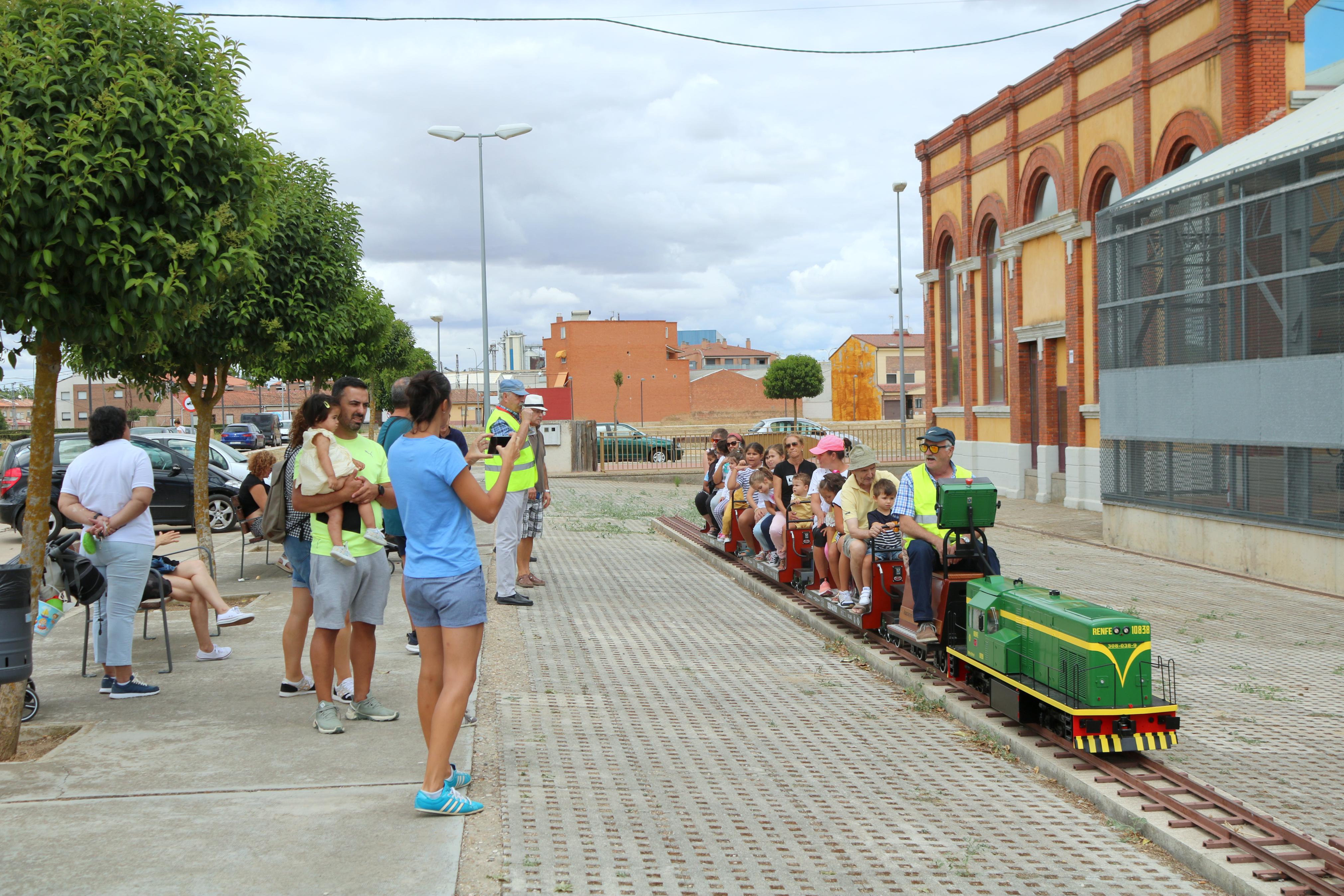 Venta de Baños ha disfrutado de varios actos ferroviarios durante las Fiestas de Santa Rosa de Lima